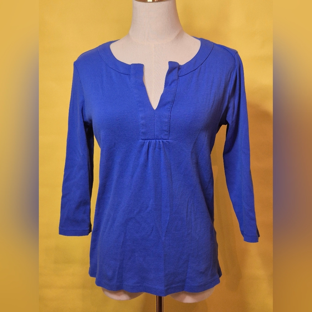 Jones New York Sport Blue Top Medium